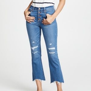 👖MADEWELL | Cali Demi-Boot Button Front Jeans